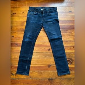 Nudie jeans Lean Dean dark dry denim